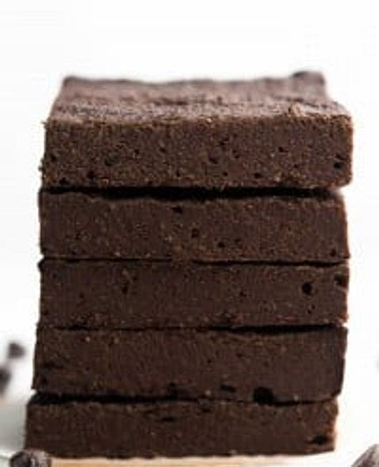 Healthy Sugar-Free Fudgy Dark Chocolate Brownies