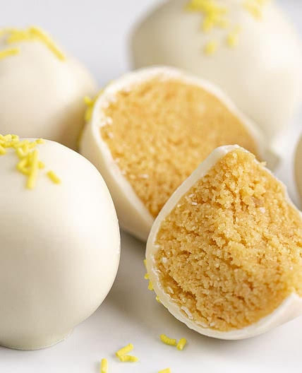 Lemon delicious truffle balls recipe