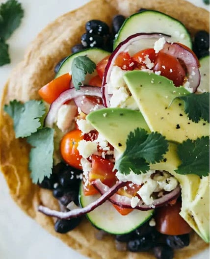 Black Bean Mexican Pizza