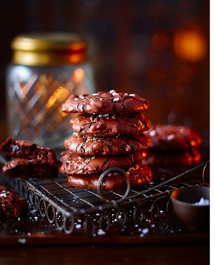Salted chocolate chip cookies