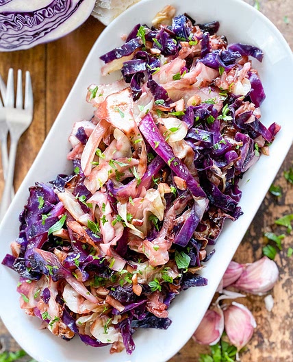 Spanish Garlic Cabbage