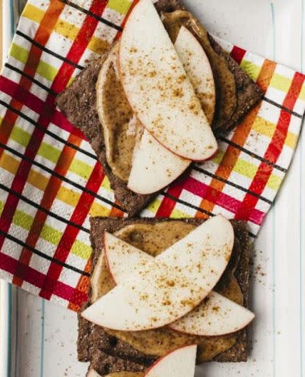 Chocolate-apple grahams