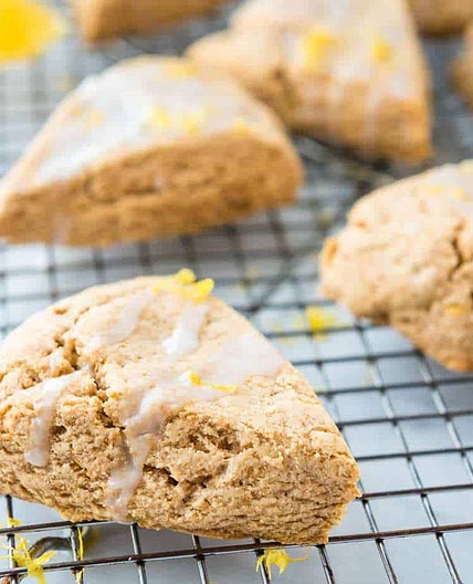 Lemony AIP Scones (Egg-free, Paleo)