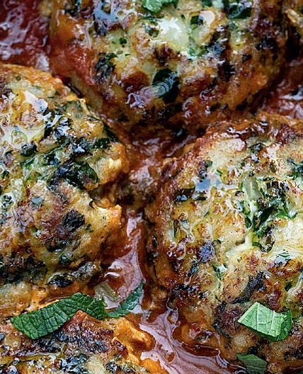 Ottolenghi’s Cod Cakes in Tomato Sauce
