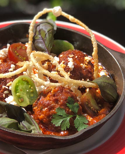 Marcus Samuelsson's Meatballs Pomodoro Recipe