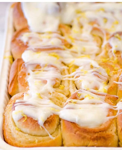 Lemon glaze