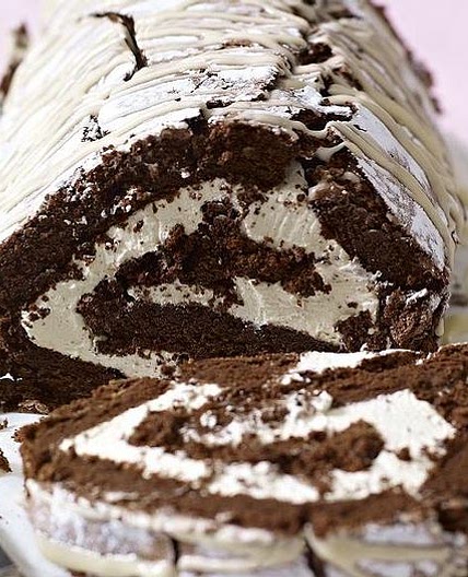 Mary Berry’s Chocolate and Irish Cream Roulade