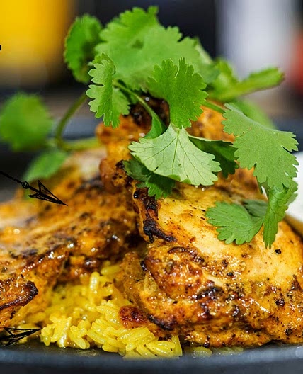 Tandoori Chicken with Raita