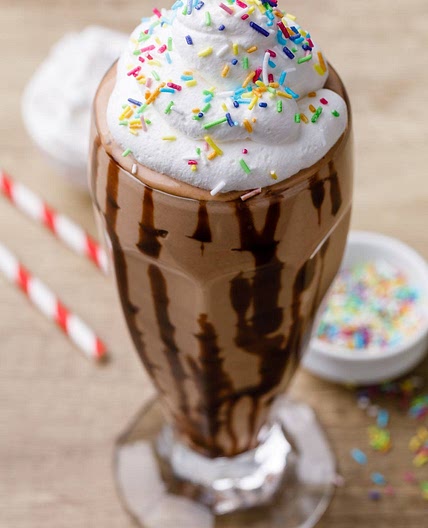 2-Minute Creamy Chocolate Keto Milkshake