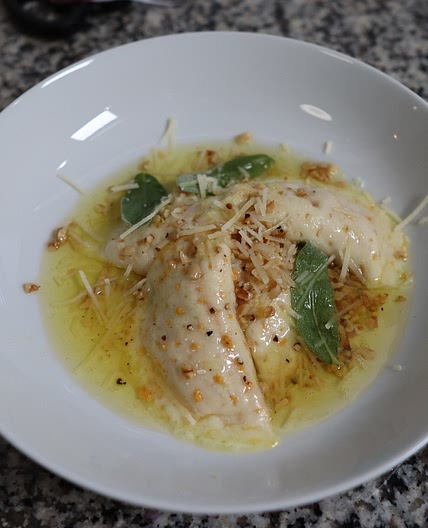 Pumpkin ravioli — Keto Twins