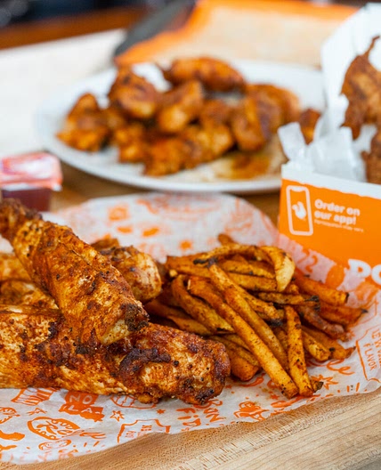 Popeyes Blackened Chicken Tenders and Fries — Low Carb Love™