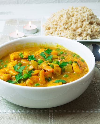 Quick Prawn Coconut Curry