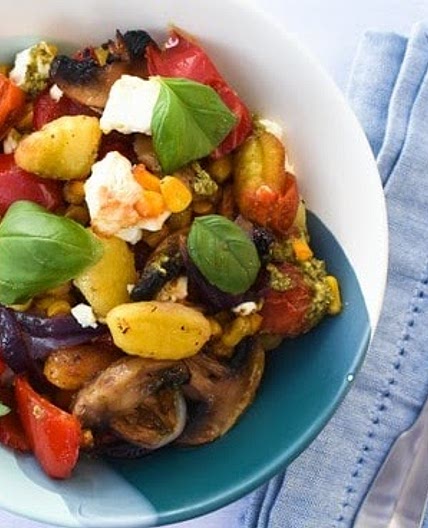 Easy Roasted Vegetable Gnocchi Bake