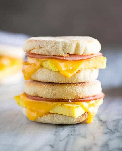 Freezer Breakfast Sandwiches