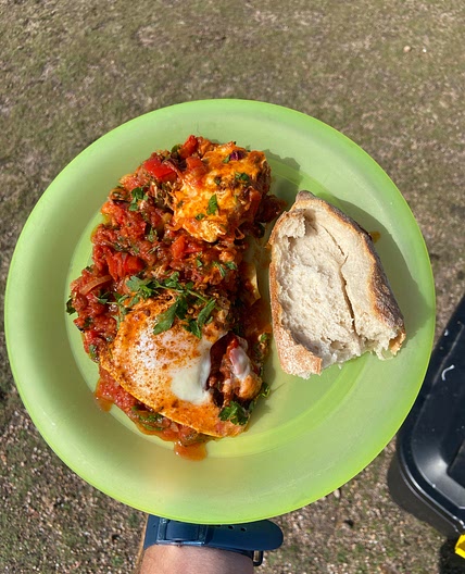 Spanish butter bean stew 