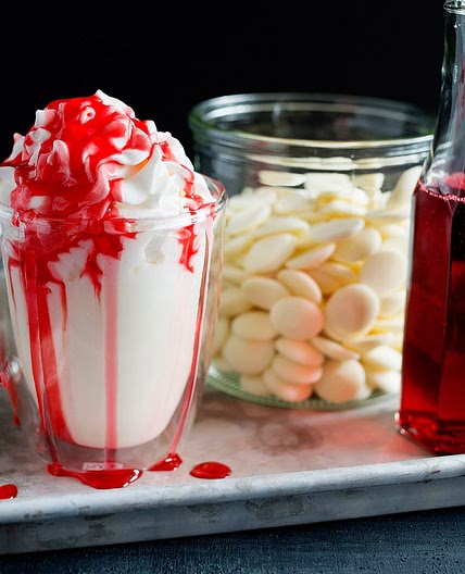 Vampire Blood White Hot Chocolate