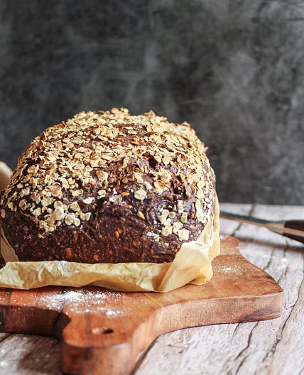 Easy seeded rye bread