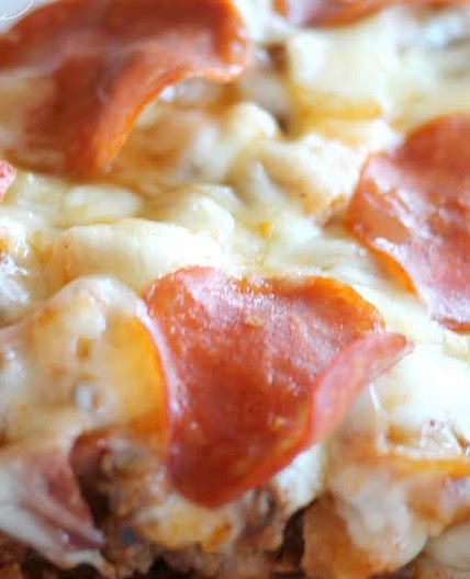 Crockpot Pizza Cassrole