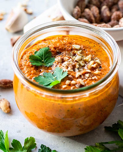 Romesco  (sauce, dip,,,)