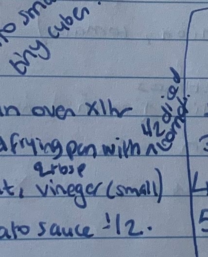 Eggplant tomato salad 