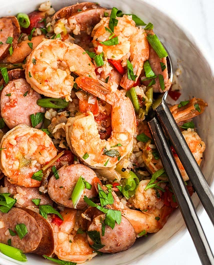 Instant Pot Creole Shrimp & Sausage