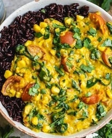 Sweetcorn dhansak