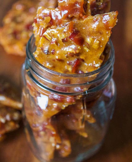 Bourbon Bacon Brittle