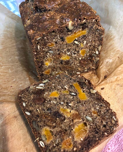 Paleo fruit bread