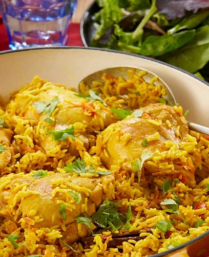 Bariis Iskukaris - One Pot Somali Rice & Chicken