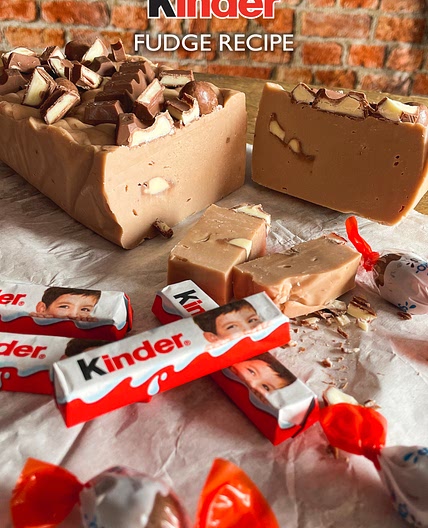 3 Ingredient Kinder Fudge