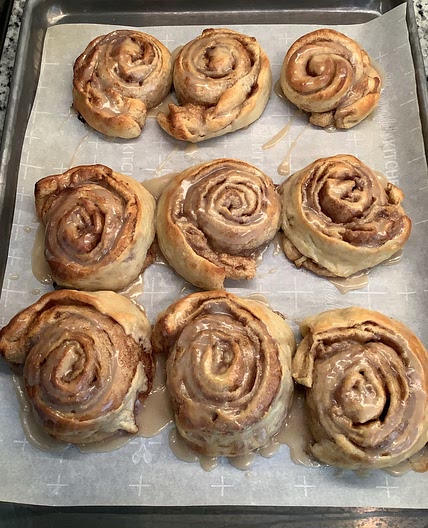 Cinnamon Rolls (Danish Snails)