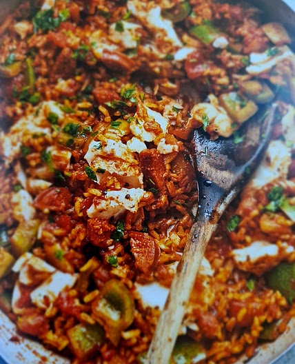 Cod & Chorizo Jambalaya