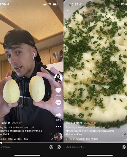 Sad Papi's Thanksgiving Mashed Potatoes