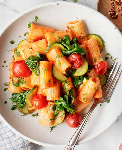 Creamy Pasta Pomodoro