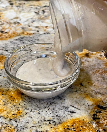 Low Carb Caesar Dressing