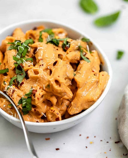 Sun-dried Tomato Tahini Pasta