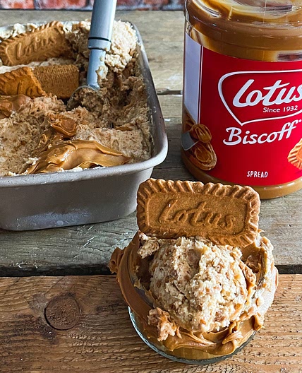 5 Ingredient Biscoff Ice-Cream