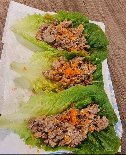 Pork Mince Lettuce Cups