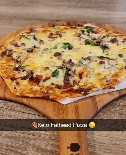 Keto Fat Head Pizza