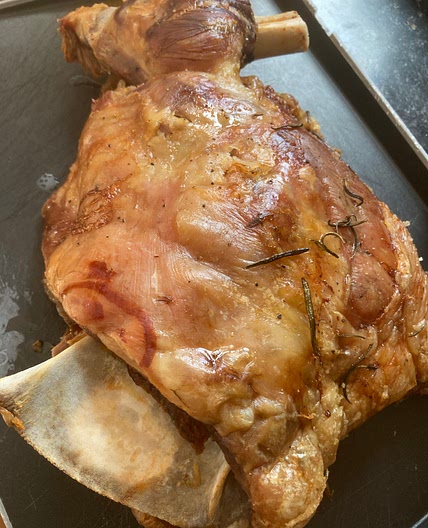 Slow roast shoulder of lamb