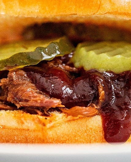 BBQ Venison Sandwich | Slow Cooker Venison Barbecue