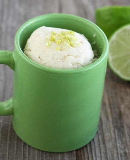 Coconut Lime Mug Cake