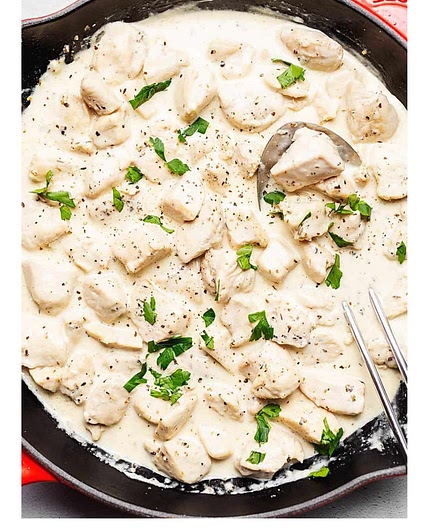 Keto Chicken Alfredo Sauce