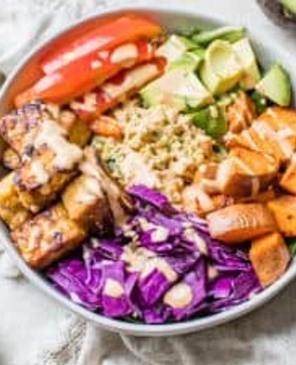 Thai Tempeh Buddha Bowl