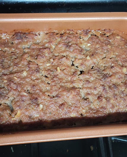 Saucy meatloaf