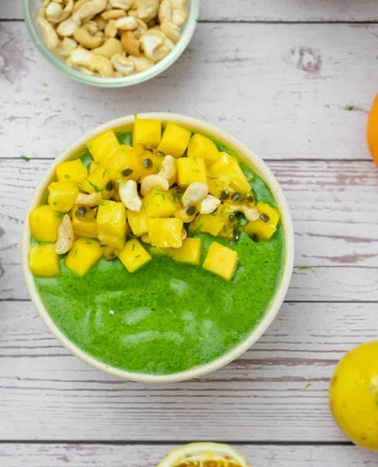 Wolffia Green Protein Smoothie Bowl