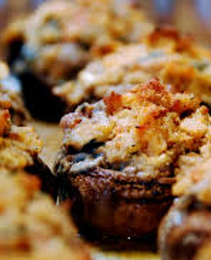 Pizza Stuffed Mushrooms