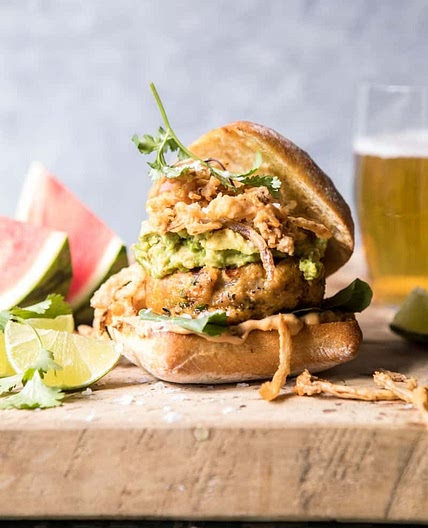 Jalapeño Cheddar Guacamole Turkey Burger