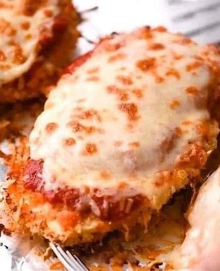 OVEN BAKED CHICKEN PARMESAN