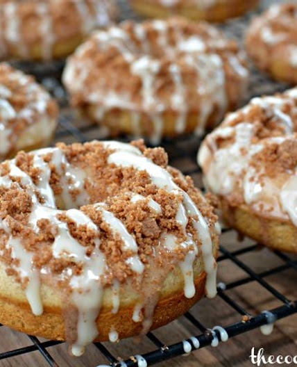 Coffee Cake Donuts